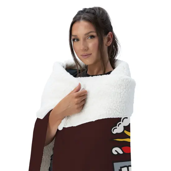 NCAA Ivy League Silk Touch Sherpa Throw Blanket Brown {3}