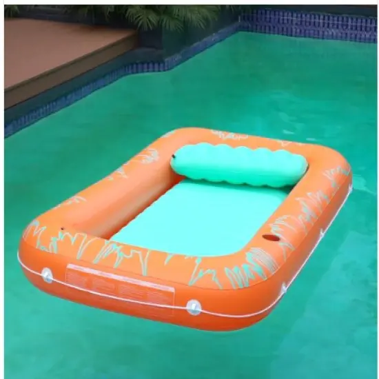 RAHEEV&reg; Summer Fun Inflatable Best Pool Float | Orange {1}