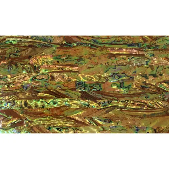 Shell Veneer, 5.5 x 9.5 inches | WMOP, BMOP, Abalone | Includes 3M Adhesive Sheet for Application, Great for Inlay Projects Tigers Eye {1}