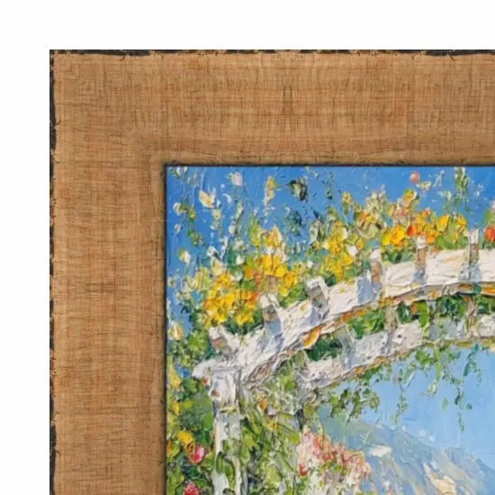 Wide Antique Gold Copper Bronze Picture Frame 22x28 frame {2}