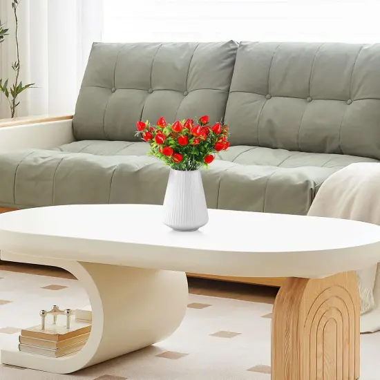 15pcs Artificial Strawberry Picks {2}