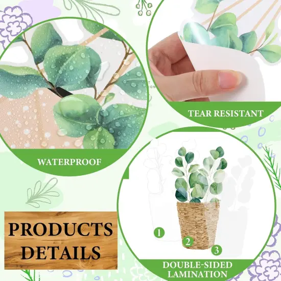 68 Pcs Christian Eucalyptus Bulletin Board Set {2}