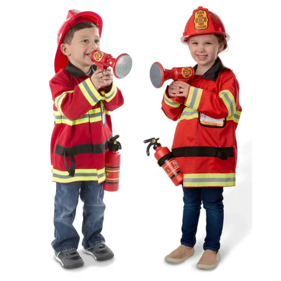 Fire Chief Role Play Costume Set {3}