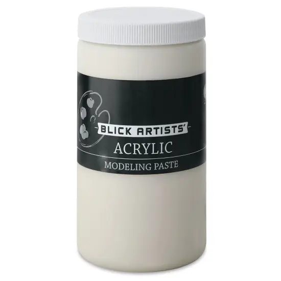 Blick Artists Acrylic Medium - Blick Artists' Acrylic Modeling Paste, 32 oz {2}