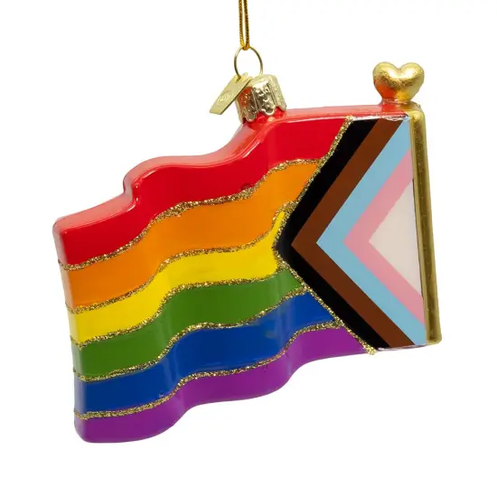 3.5" Pride Flag Ornament {5}