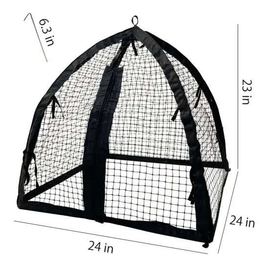 Garden Net Cover Plant Cloche for Protect Plants Vegetables from Squirrel Eating {2}