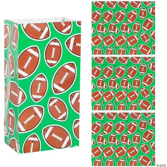 Football Treat Bags - 12 Pc. {2}