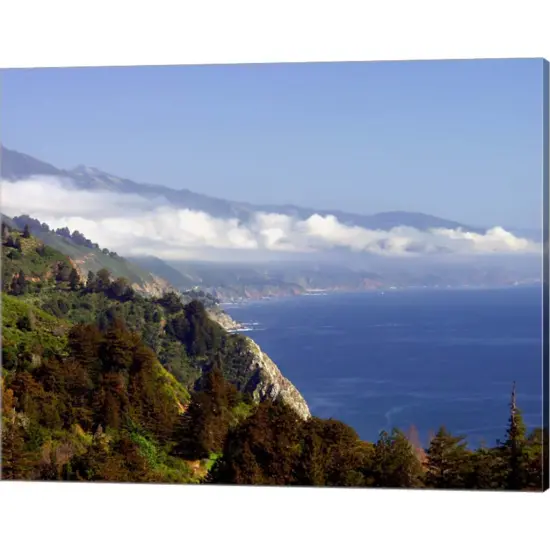 Big Sur by J.D. McFarlan 20" x 16" Canvas Wall Art {1}