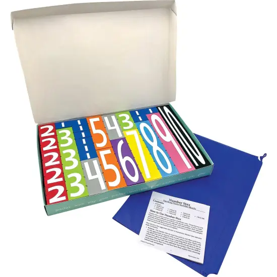 Number Stax - Stacking Foam Number Blocks {3}