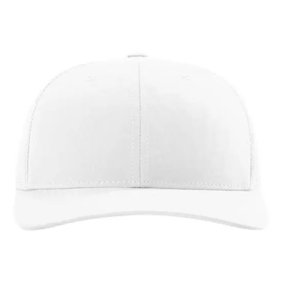 Richardson&reg; R Flex Adjustable Trucker Cap White {1}