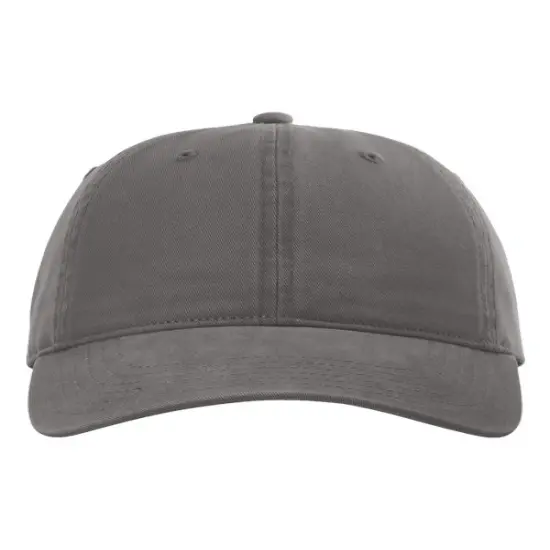 Richardson&reg; Peach Twill Dad Hat Charcoal {1}