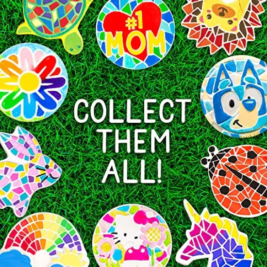 Creative Roots Paint Your Own #1 MOM Stepping Stone, Craft Kits for Kids, Ceramics to Paint, Ages 6+ {3}