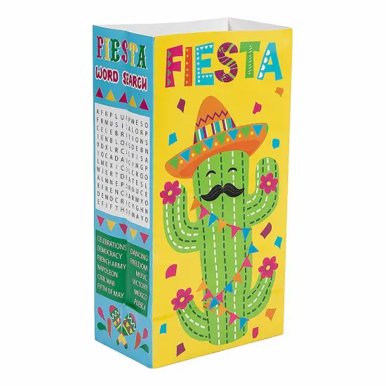 Fiesta Activity Treat Bags &ndash; 12 Pc. {4}