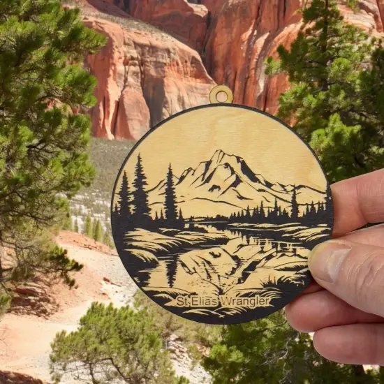 Ornament - Black - St Elias Wrangler {6}