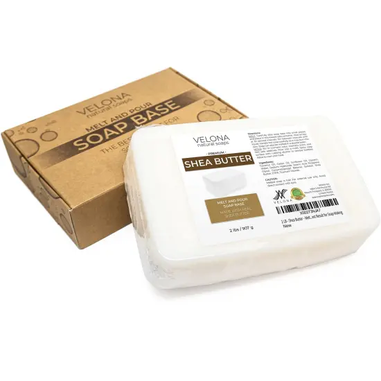 2 LB - Shea Butter - Melt and Pour Soap Base SLS/SLES free | Natural Bars for The Best Result for Soap-Making {4}