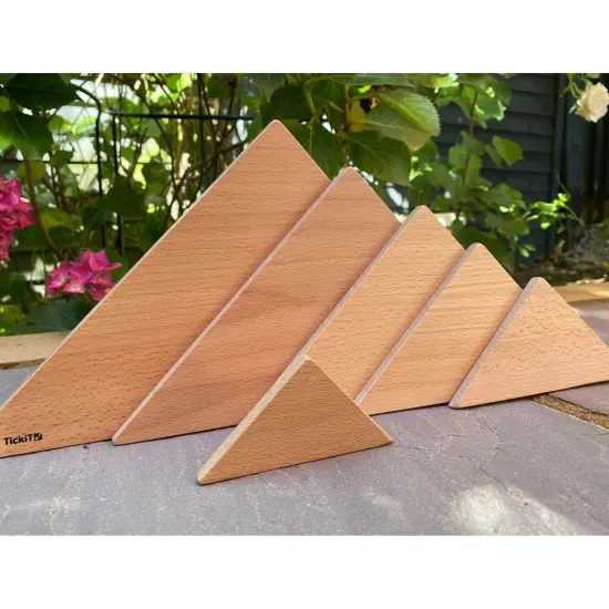 Natural Architect Panels - Triangles - Set of 6 {5}