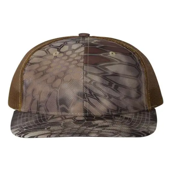 Richardson&reg; Printed Trucker Cap Real Original/ Black {6}