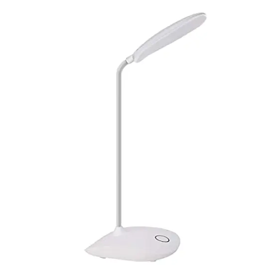 LED Desk Lamp with Flexible Gooseneck 3 Level Brightness, Battery Operated Table Lamp 5W Touch Control,Compact Portable lamp for Dorm Study Office Bedroom,Eye-Caring and Energy Saving {2}