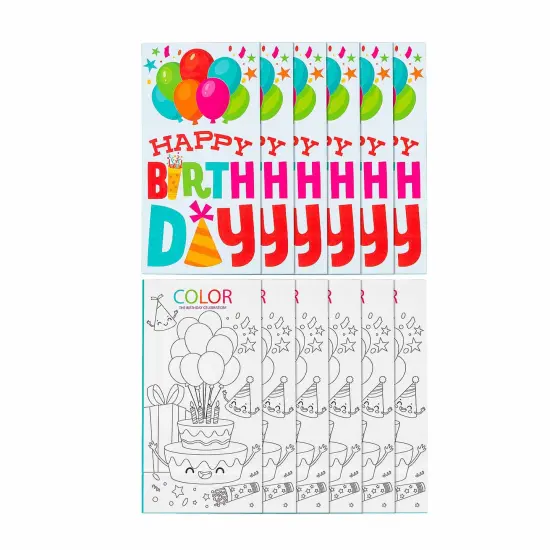 Birthday Party Activity Paper Treat Bags 5 1/4" x 10" - 12 Pc. {4}