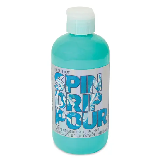 FolkArt Drizzle Acrylic Pouring Paint - Tidal Wave Flash Color Shift, 266 ml {1}