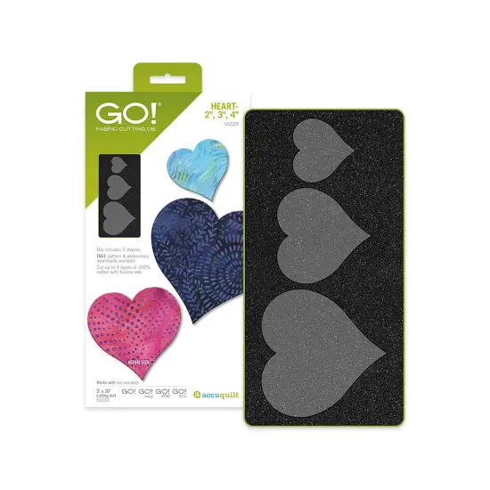 GO! Heart-2", 3", 4" Die {1}