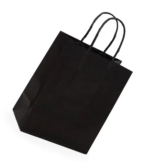 Extra-Large Kraft Shopping Bags 5.5" x 3.25" x 8.375" {5}