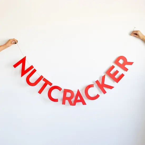 ELF "SON OF A NUTCRACKER" BANNER {4}