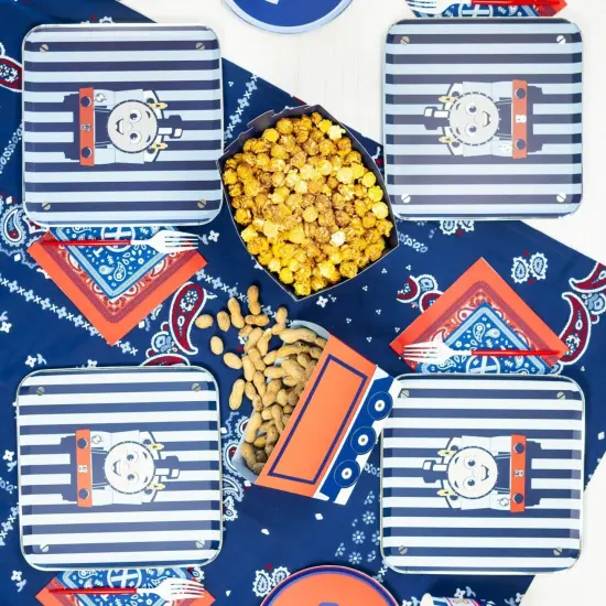 THOMAS & FRIENDS&trade; LARGE RED BANDANA NAPKINS {4}