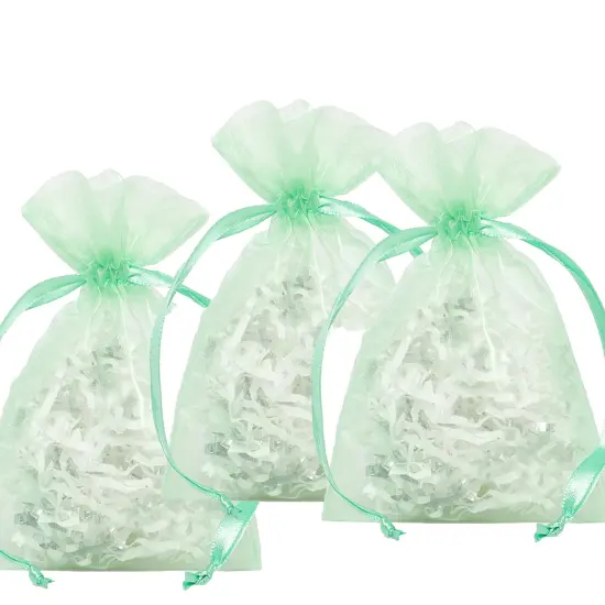 Mini Organza Pouch 6&rdquo; x 9&rdquo; for Small Present Packaging {4}