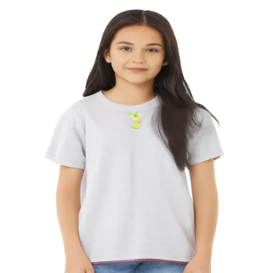 BELLA + CANVAS&reg; Triblend Crew Neck Short Sleeve Tee Shirt For Youth - 3413Y White fleck triblend {1}