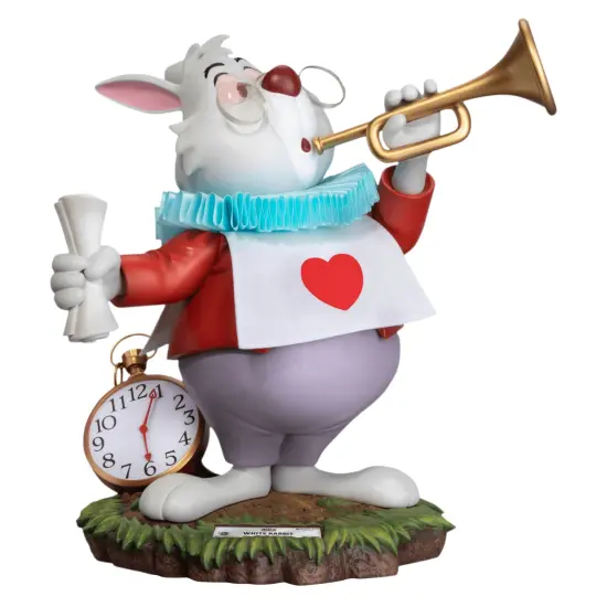 Alice In Wonderland Master Craft The White Rabbit Table Top Statue {3}