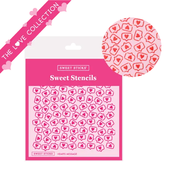 Sweet Sticks: Hearts Message {1}