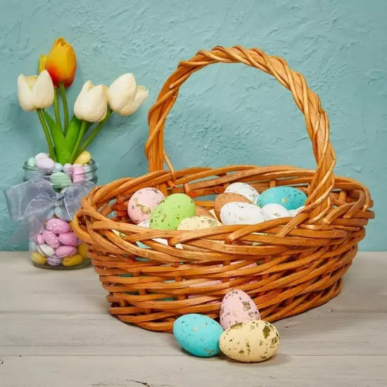 50x Easter Party Favor Foam Eggs for DIY Crafts Home Holiday Spring Decorations {4}