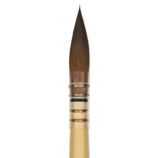 Da Vinci Artissimo Kolinsky Red Sable Brush - Quill, Short Handle, Size 4 {1}
