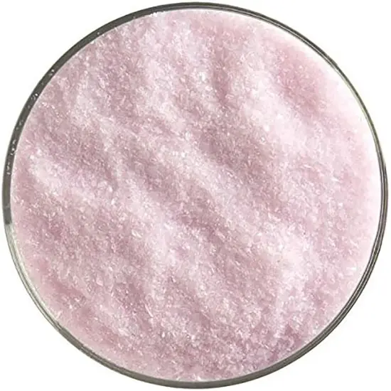 Bullseye Glass Frit Petal Pink Opal 5oz.Jar 90coe {1}