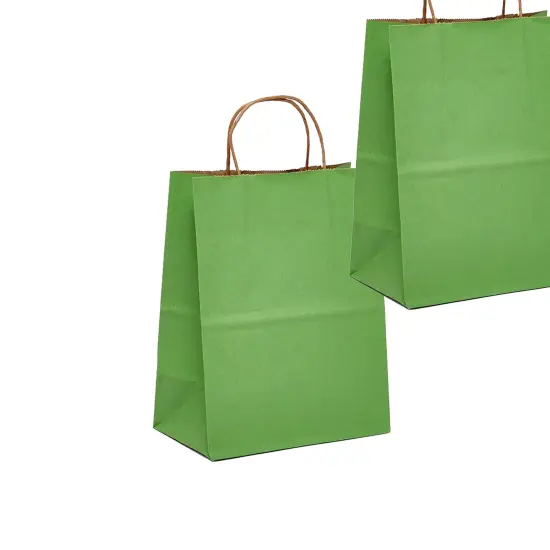 Durable Kraft Tinted Shopping Bag 16" x 6" x 12" {2}