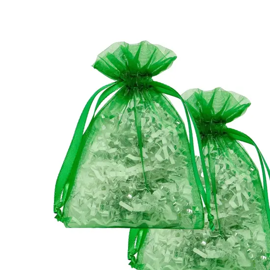 Elegant 6&rdquo; x 9&rdquo; Organza Bags For Special Keepsakes {4}
