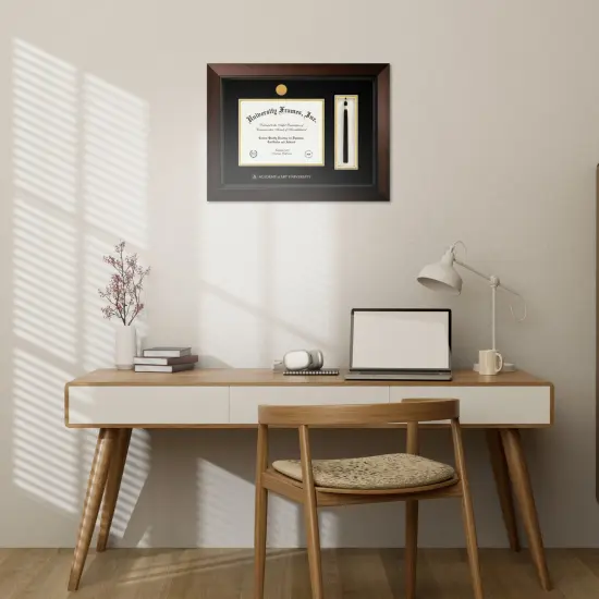 Tennessee Tech University 11w x 8.5h Tassel Box and Diploma Frame {5}