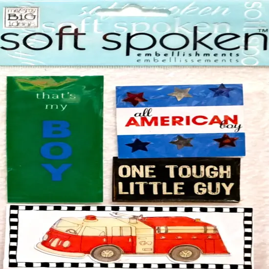 Me & My Big Ideas That's My Boy Dimensional Stickers {1}