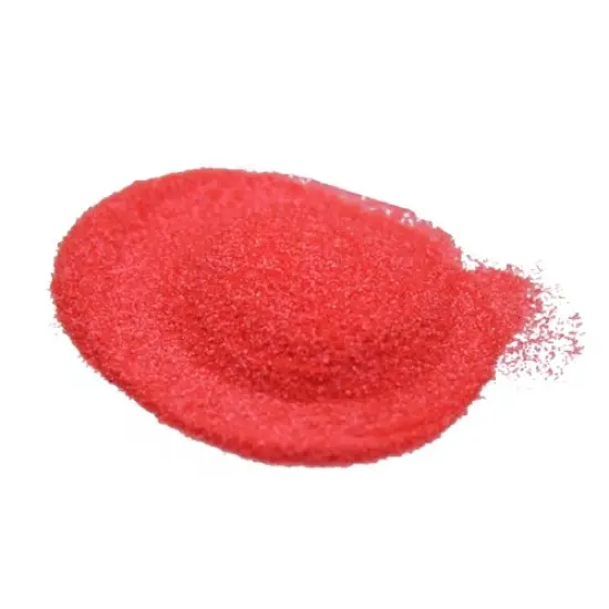 Fluorescent Red - Glitter {1}