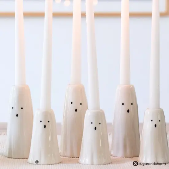 PHANTOM GHOST CANDLESTICK HOLDER {2}