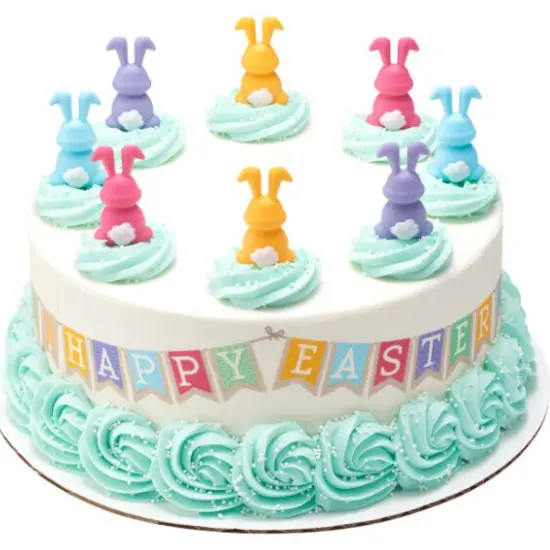 Colorful Bunnies DecoPics 12 ct {2}