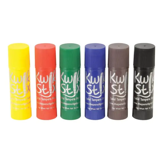 The Pencil Grip Kwik Stix Solid Tempera Paint - Classroom Pack - 96 pack {4}