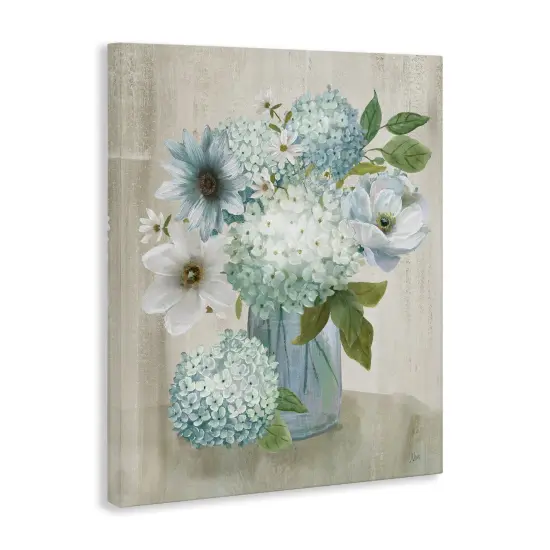Stupell Industries Charming Hydrangea & Blossoms Canvas By Nan {3}