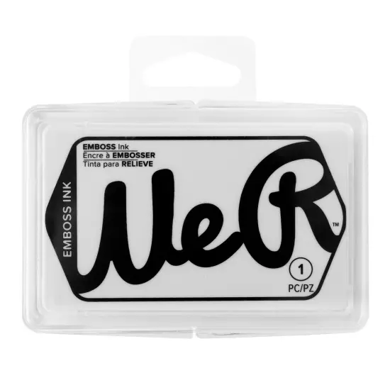 We R Embossing Ink Pad-White {1}