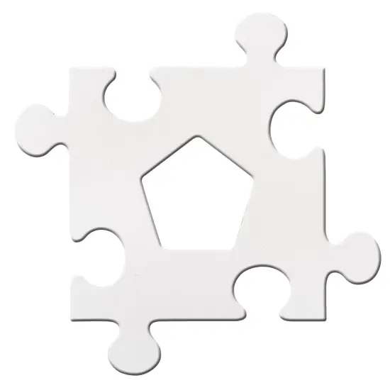 Picture Frame Puzzle Pieces, Pack of 24 {1}
