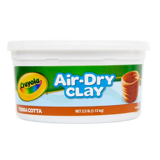 Air-Dry Clay, 2 1/2 lbs., Terra Cotta {1}