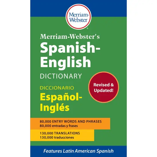 Merriam-Webster's Spanish-English Dictionary, Mass Market Paperback {1}