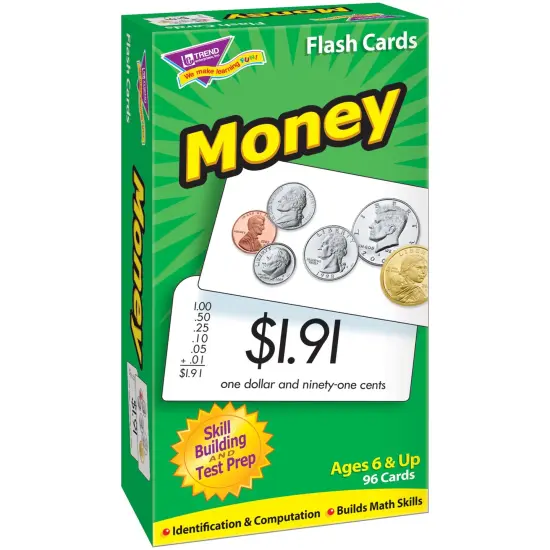 Money Skill Drill Flash Cards {1}