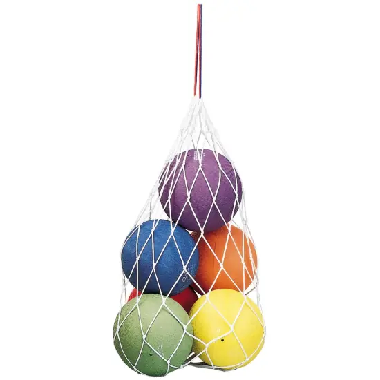 Ball Carry Net Bag with Drawstring, 24" x 36" {1}